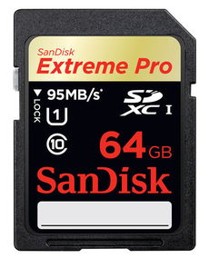 闪迪至尊超极速SDXC UHS-I存储卡64GB 性能与可靠性的完美结合